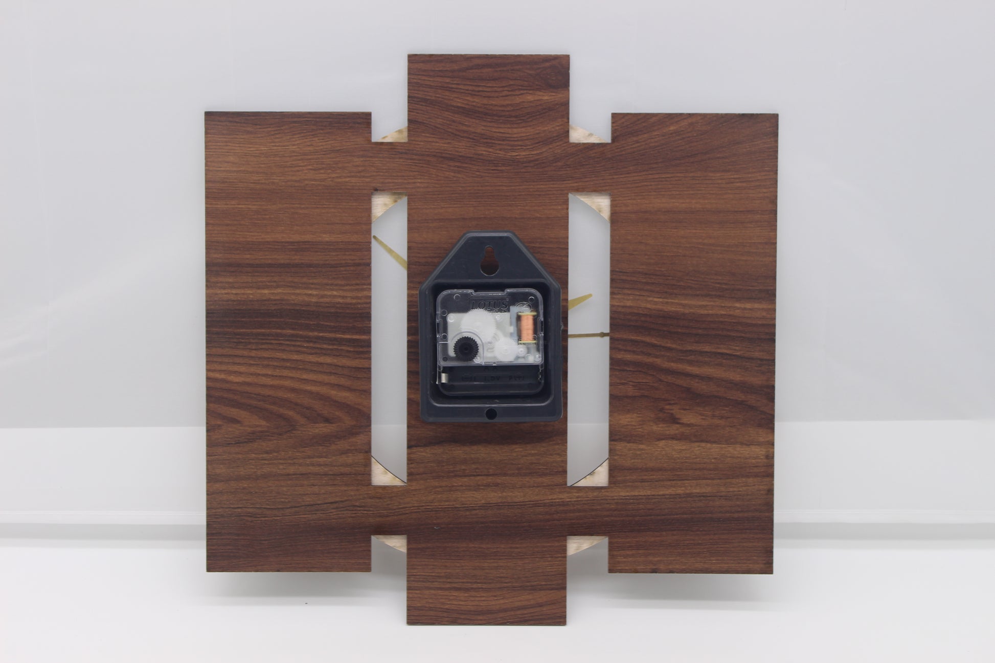 Double Layer  MDF Wall Clock
