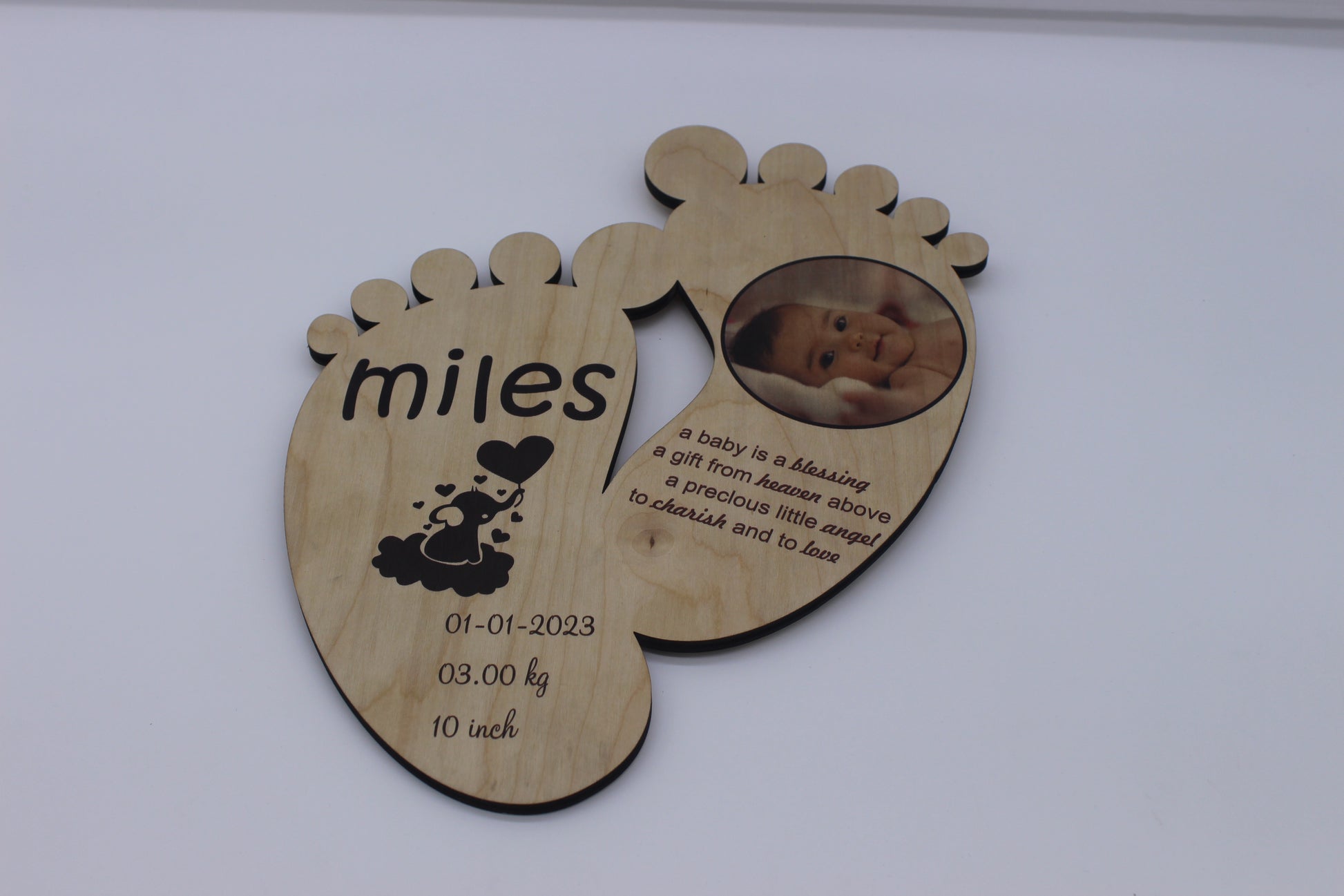 MDF Kids’ Footprints – A Precious Keepsake
