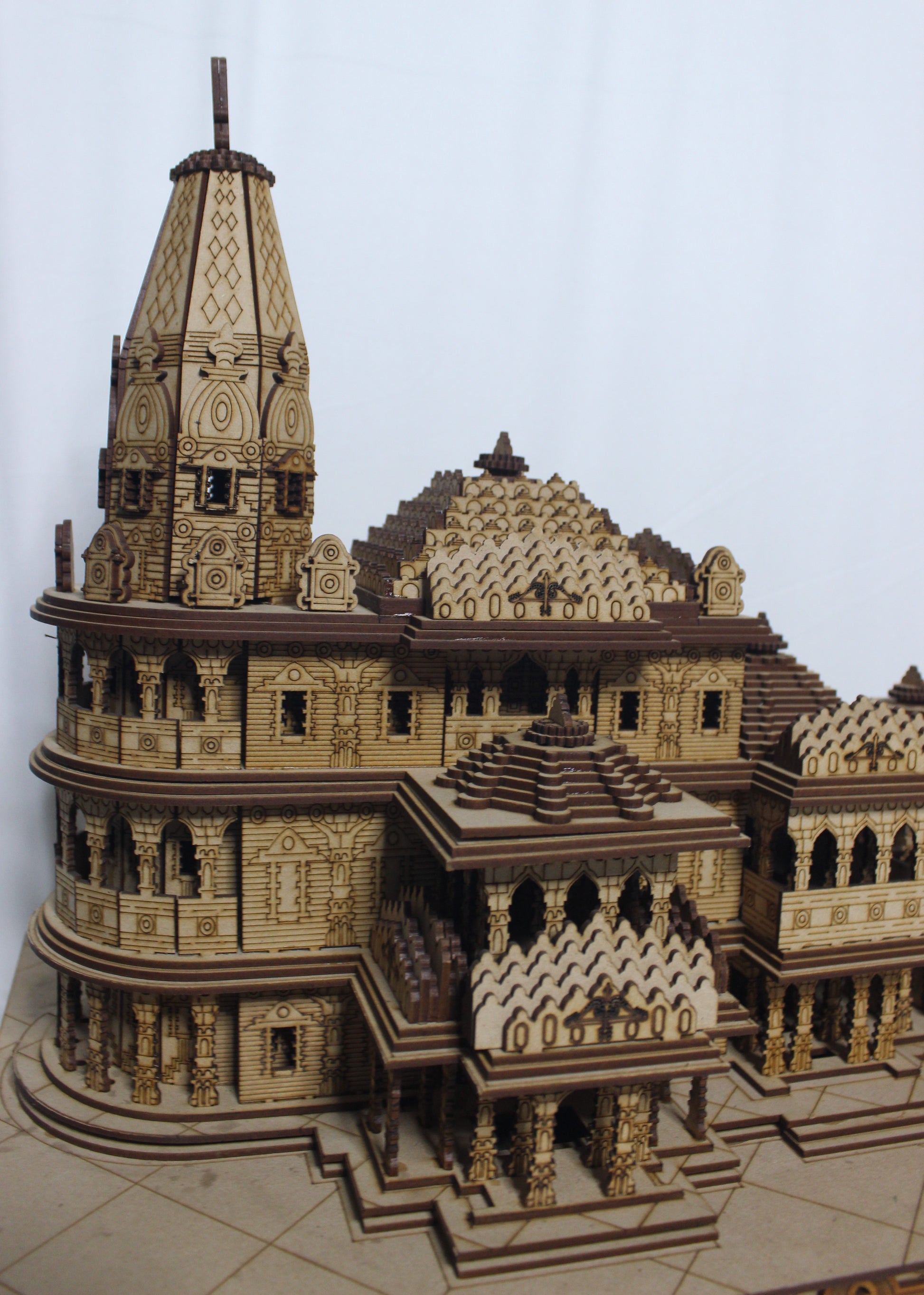 Customized Mini Ram Mandir – A Divine Addition to Your Space