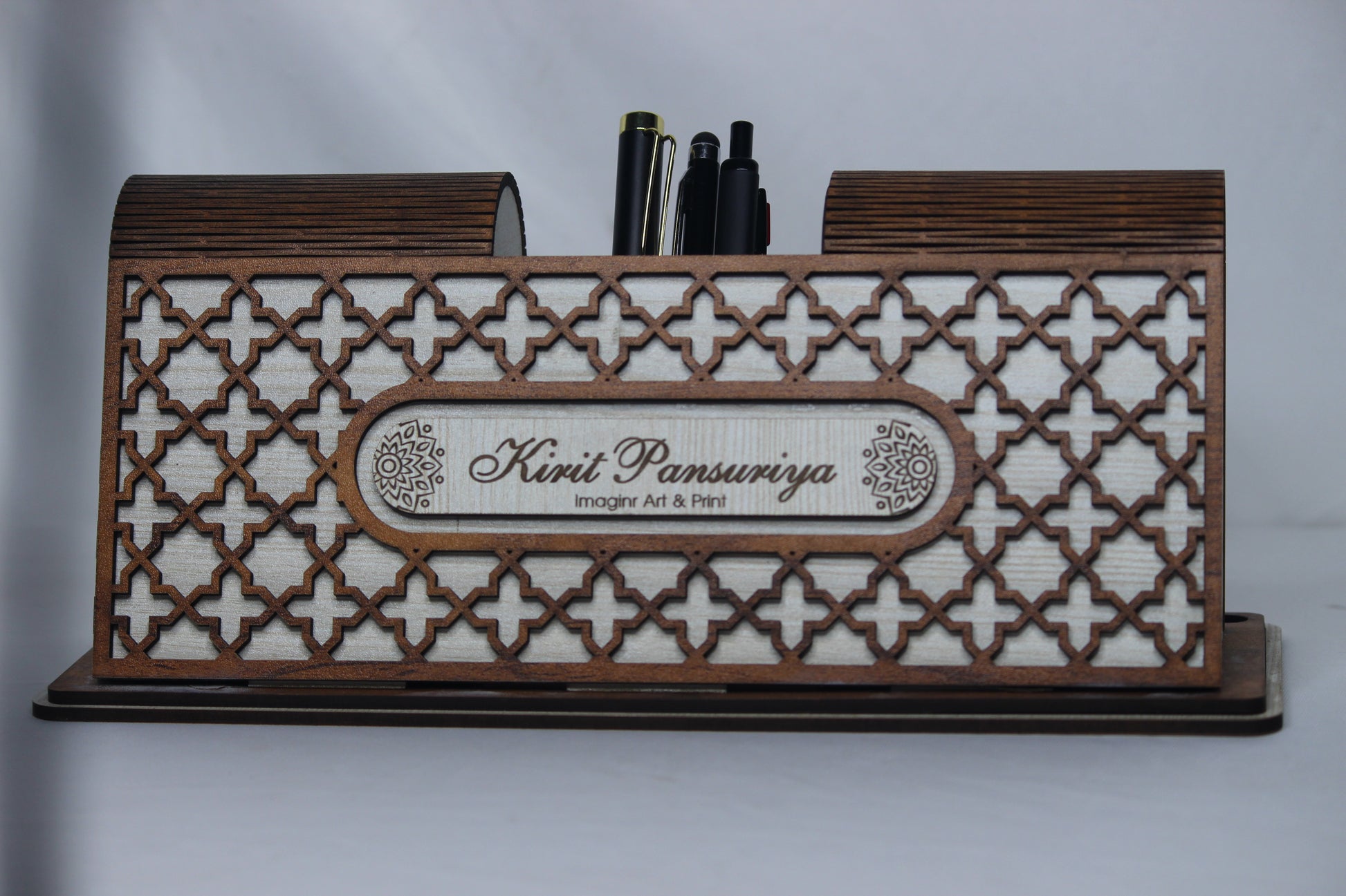 MDF Tabletop Pen Organizer