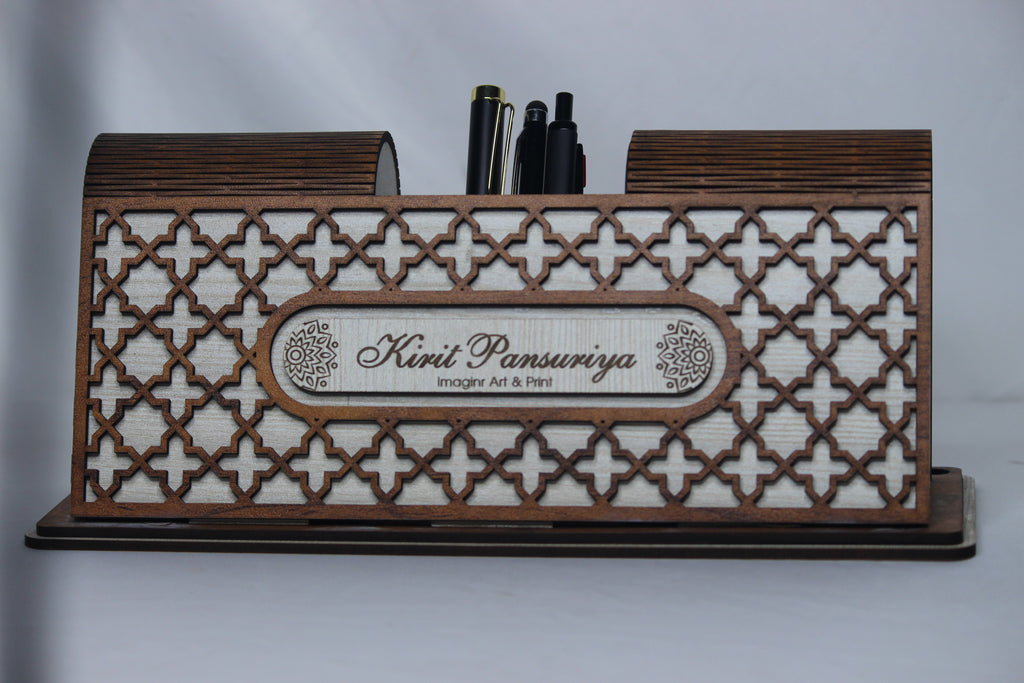 MDF Tabletop Pen Organizer