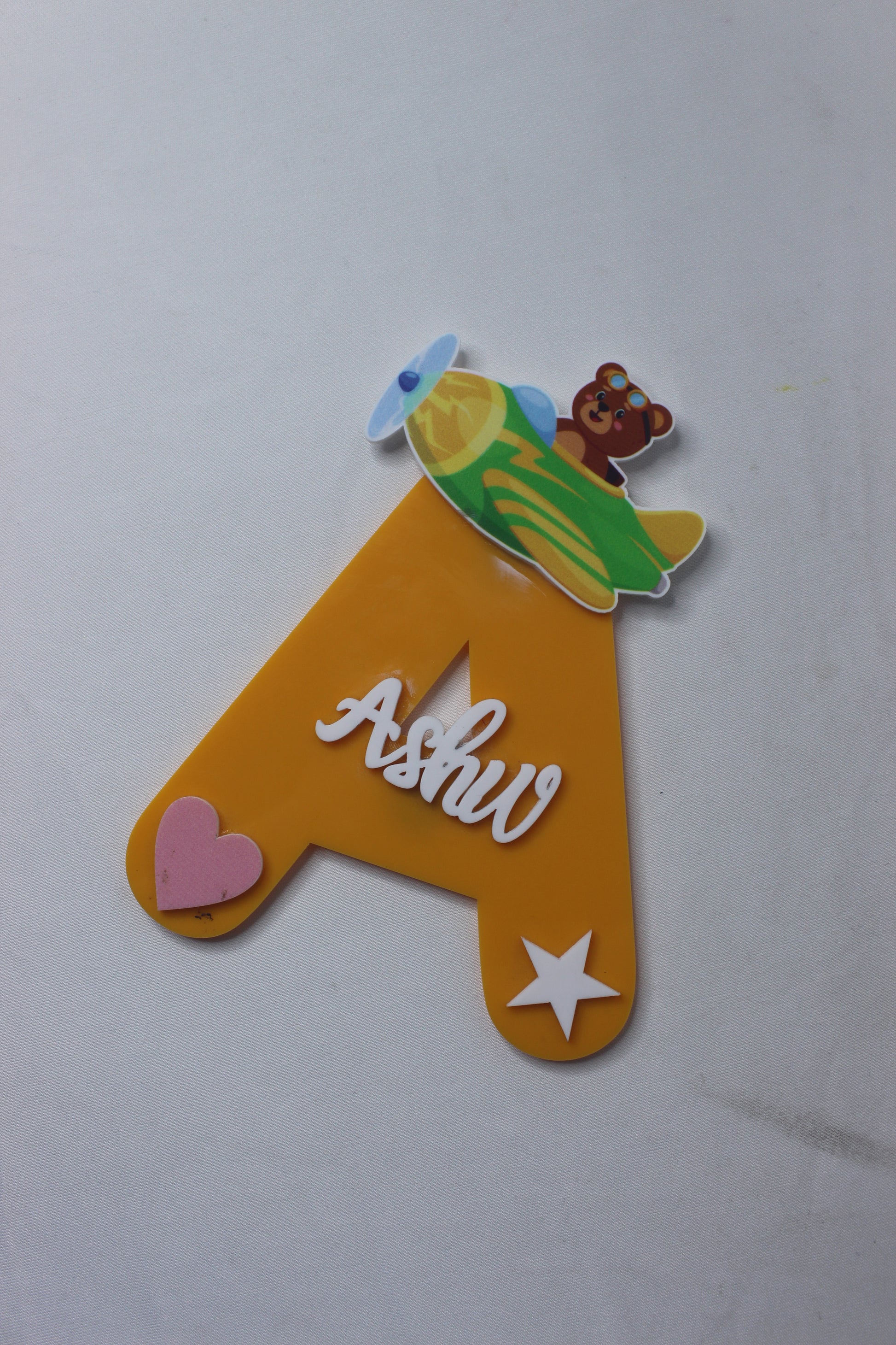 Customised A Letter Firdge Magnet