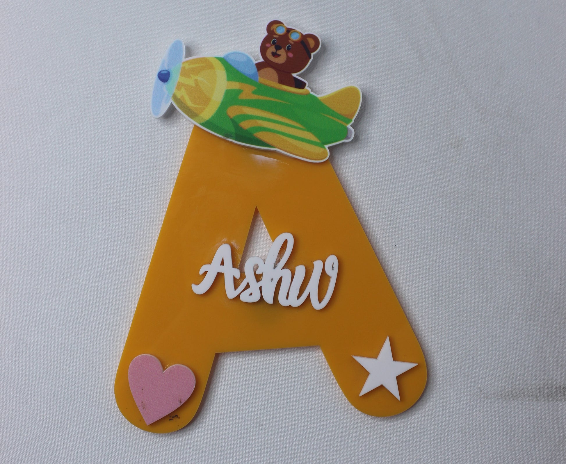 Customised A Letter Firdge Magnet