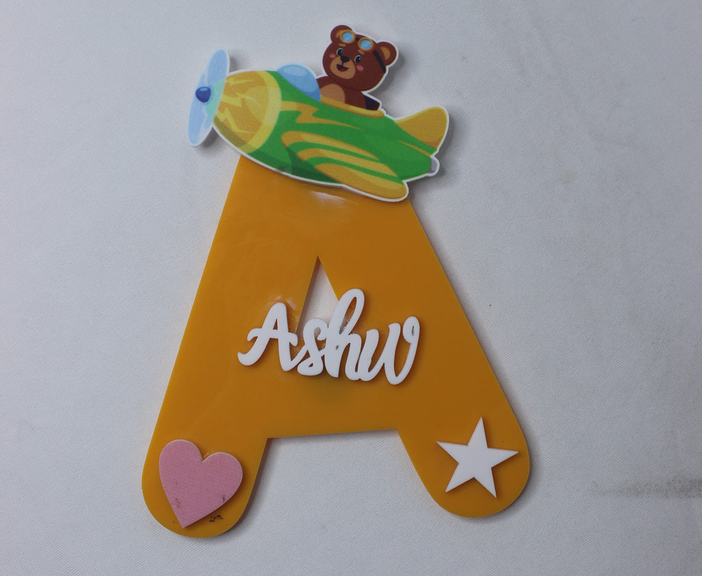 Customised A Letter Firdge Magnet