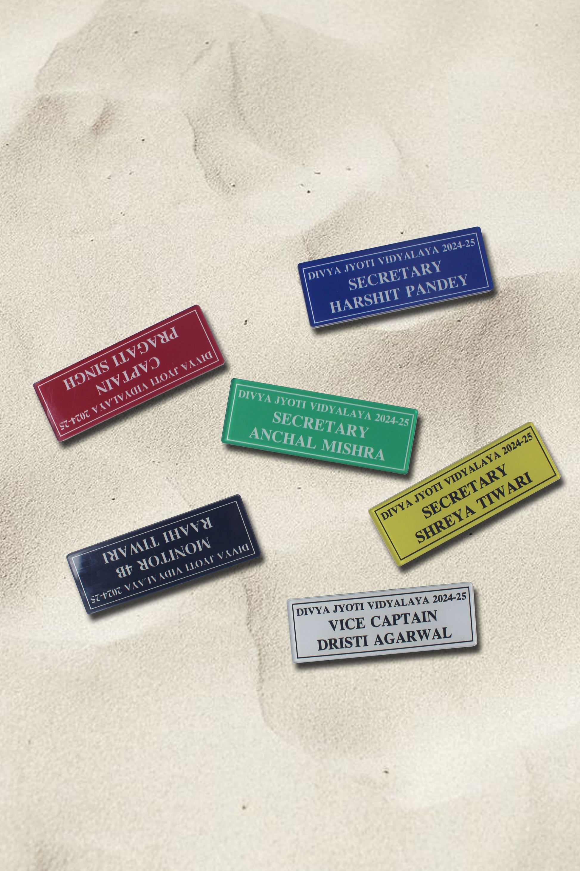 Customized Corporate Badges – Professional & Stylish Employee Name Tags