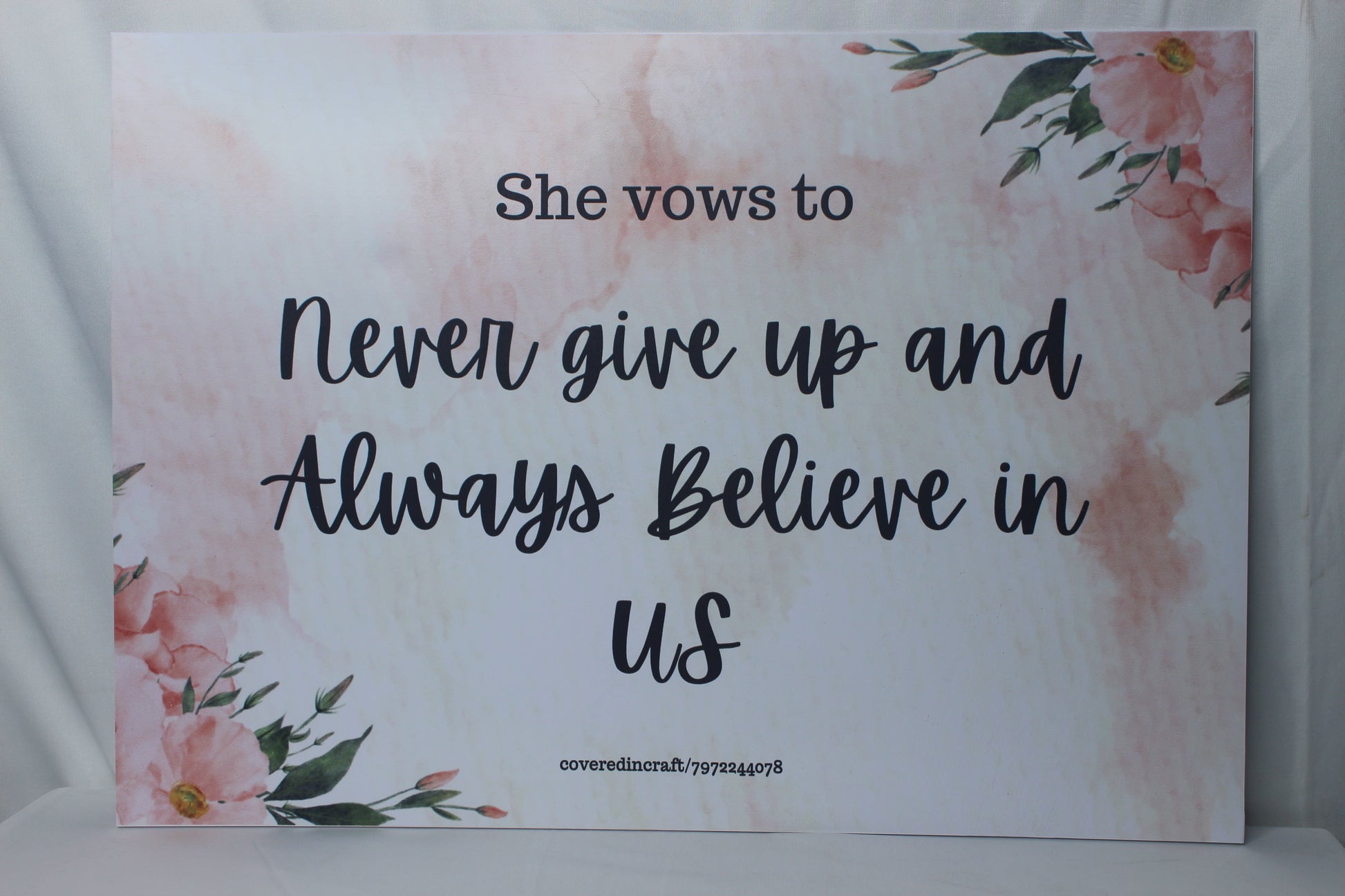 Customized Wedding Welcome Board – A Grand First Impression