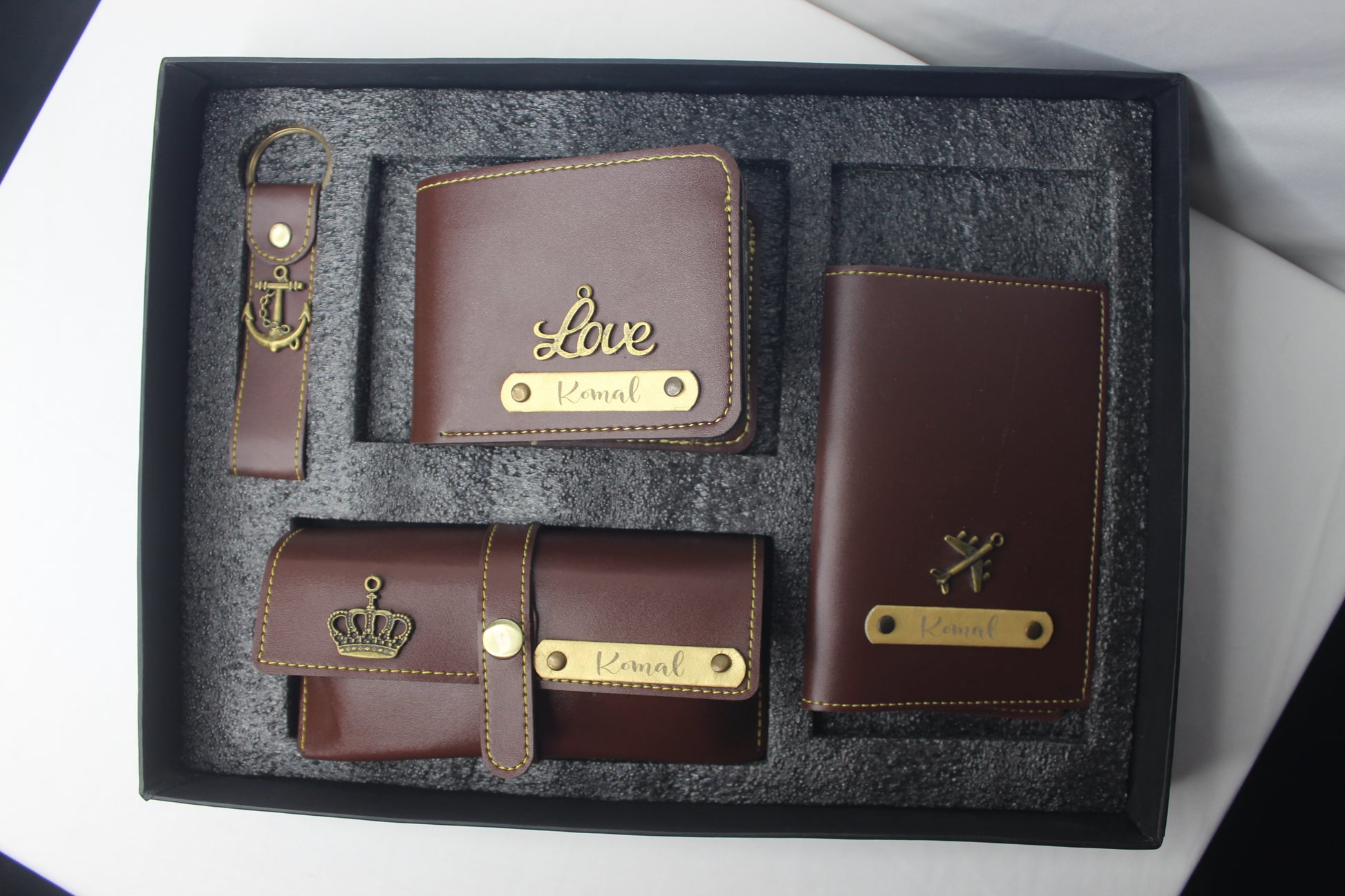 Wallet Combo with Customized Name – The Perfect Personalized Gift Set