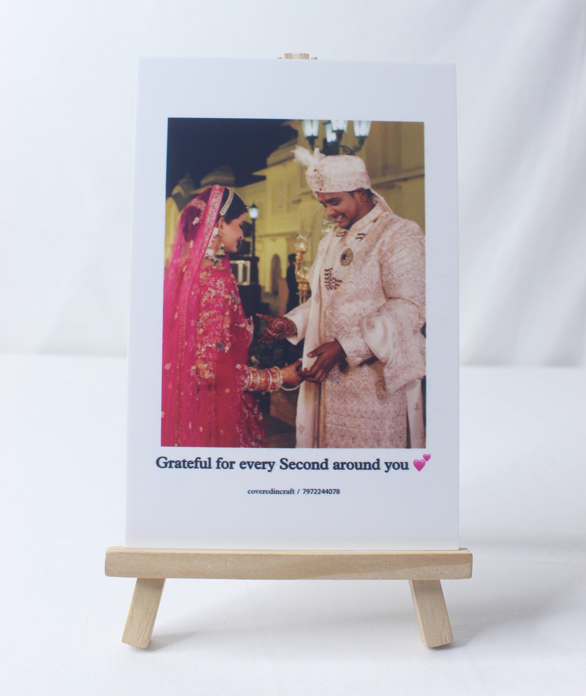Acrylic A5 Photo Frame – Sleek, Modern & Stylish Display for Your Memories