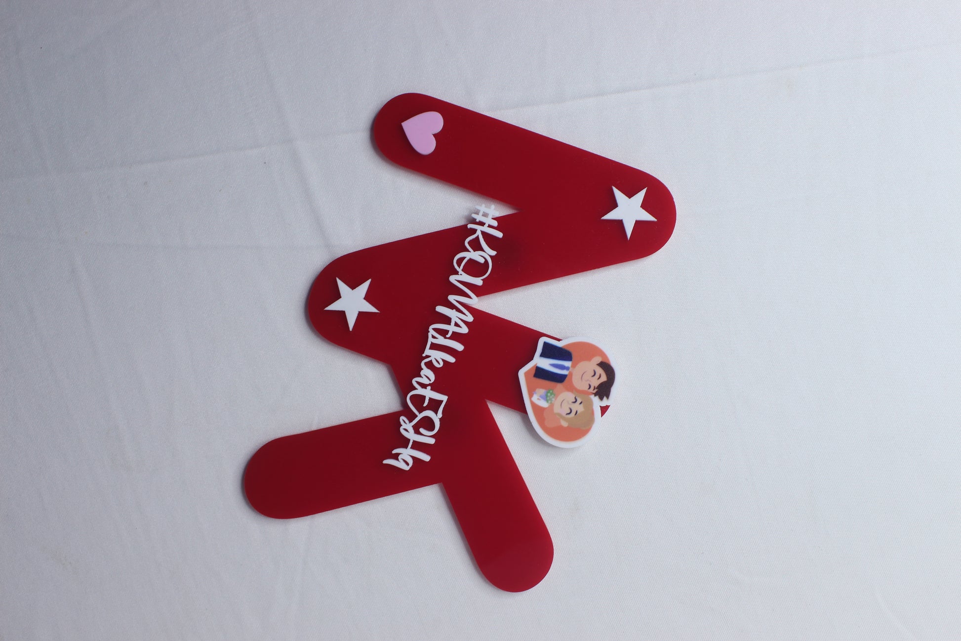 Customised NK Letter Firdge Magnet