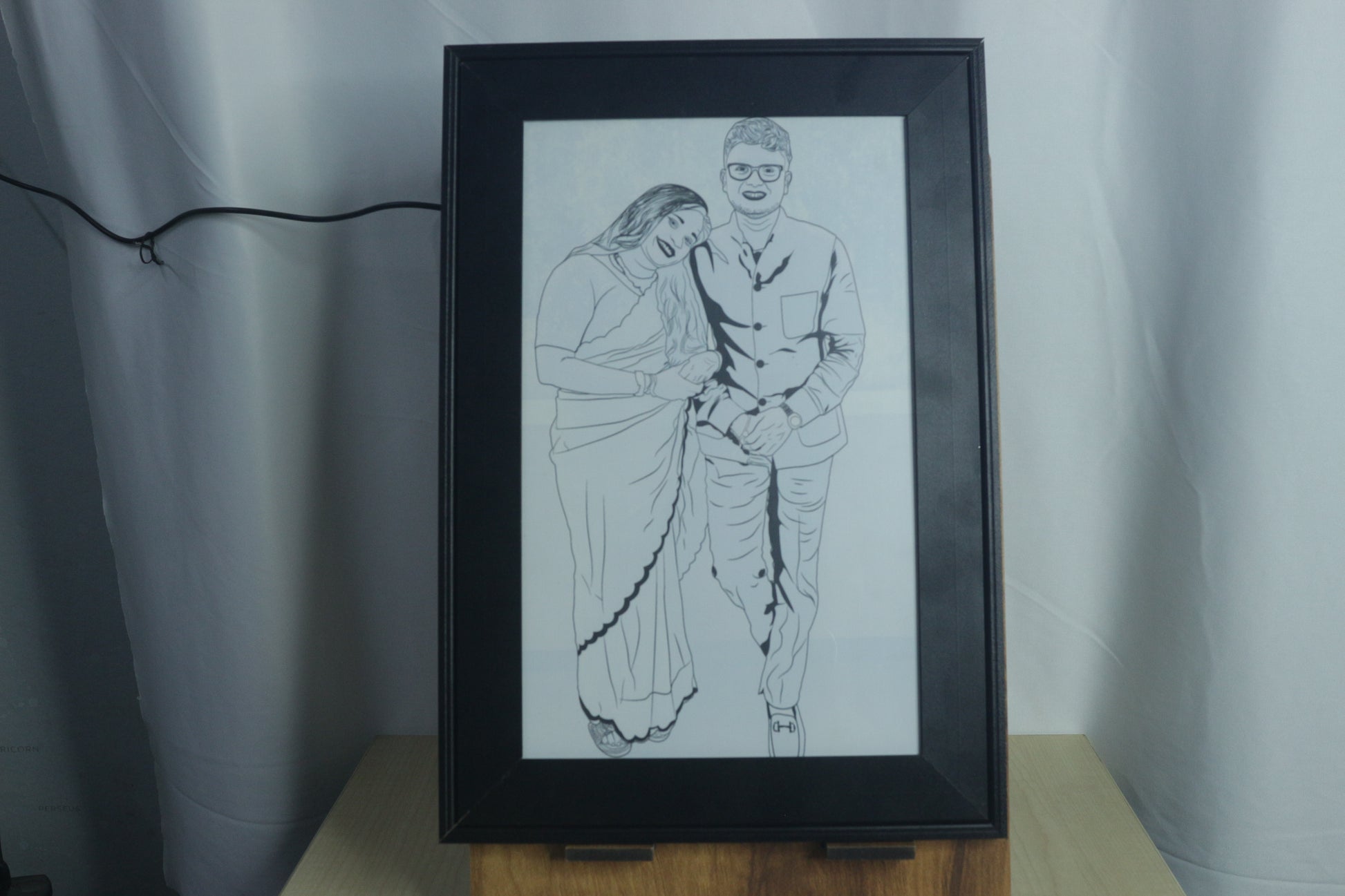 Artistic LED Frame – A Perfect Blend of Light & Art