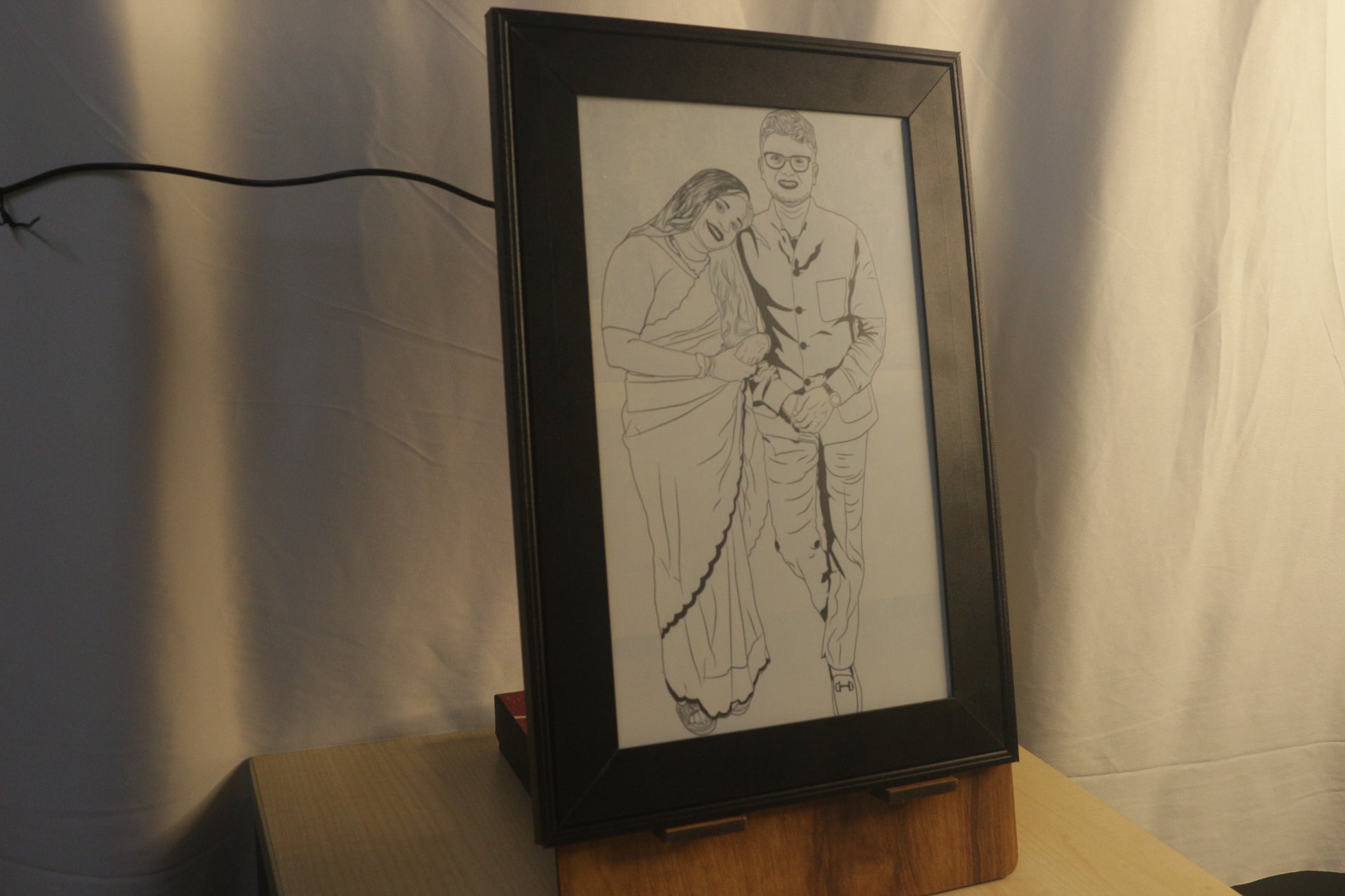Artistic LED Frame – A Perfect Blend of Light & Art