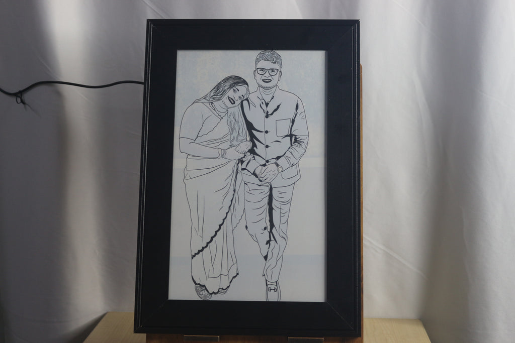 Artistic LED Frame – A Perfect Blend of Light & Art