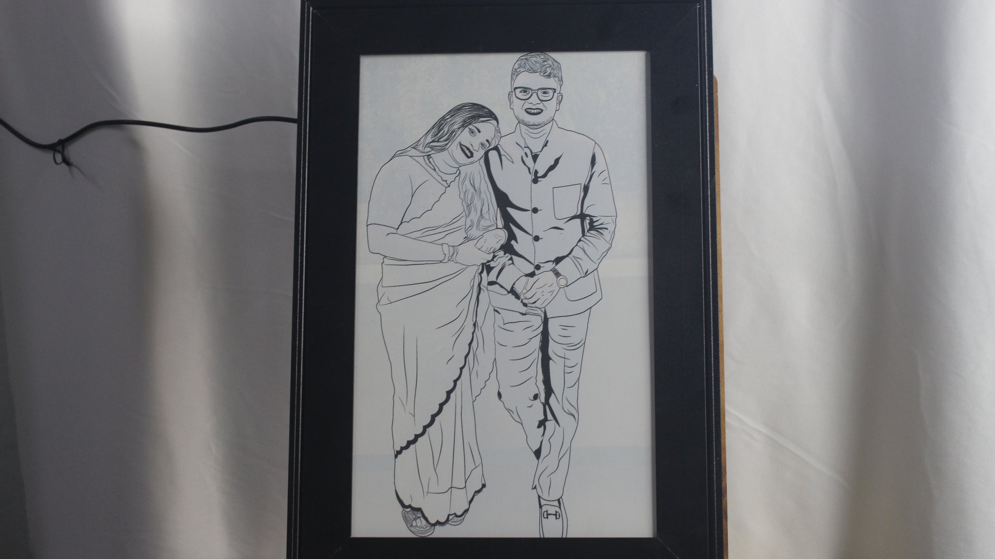 Artistic LED Frame – A Perfect Blend of Light & Art