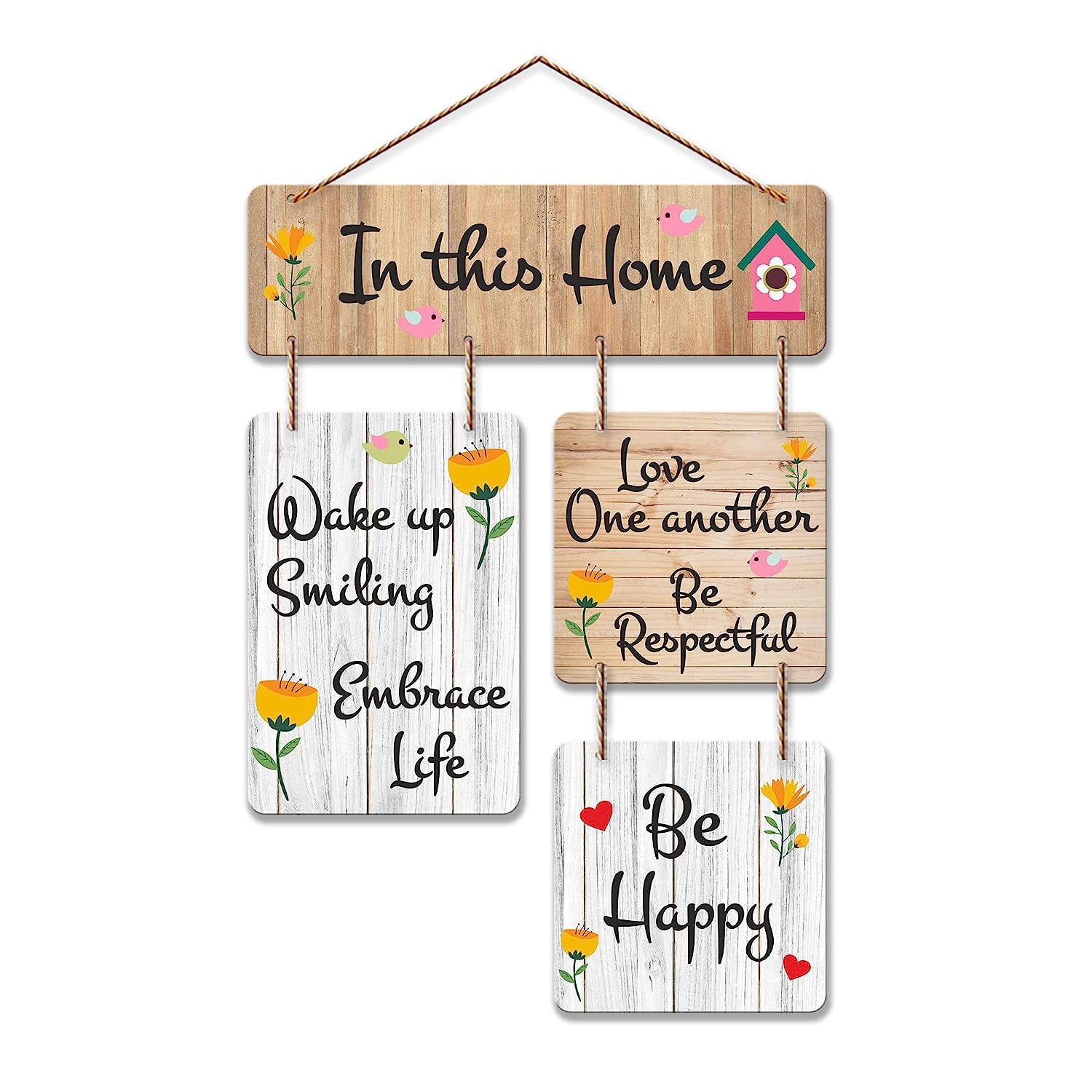 Stylish  Wooden Wall Hanging