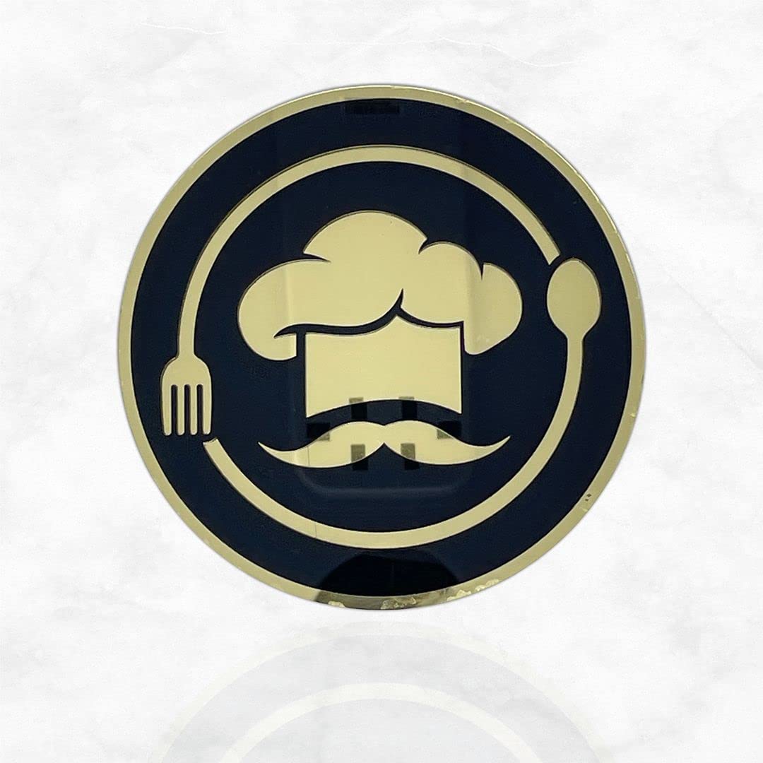 Chef Metal Sign Board – Perfect for Kitchens & Restaurants