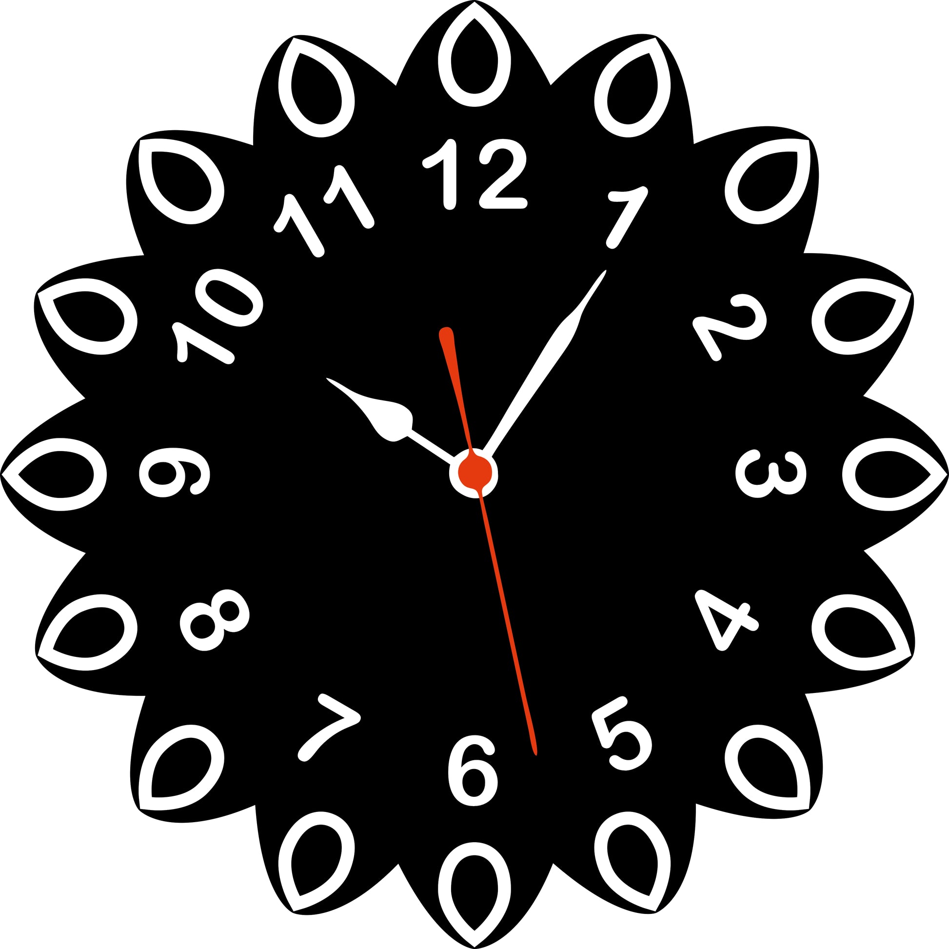 Drop Design Wall Clock – A Splash of Style