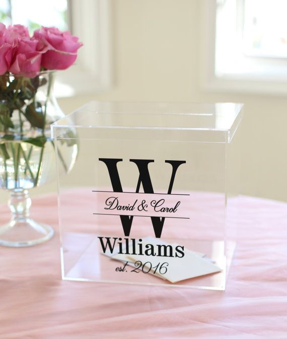 Personalized Acrylic Treasure Box