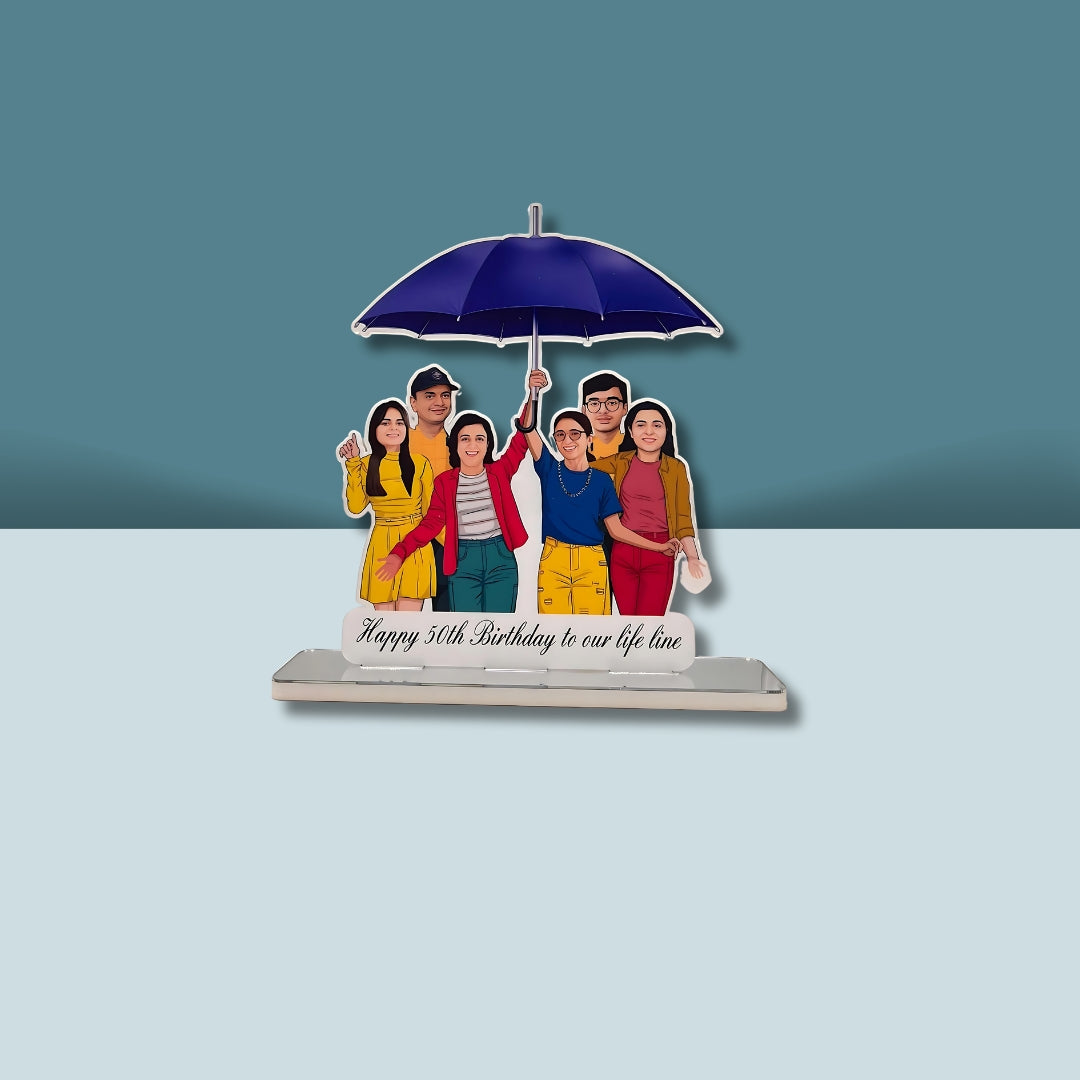 Personalized Family Caricature – A Fun & Heartwarming Keepsake