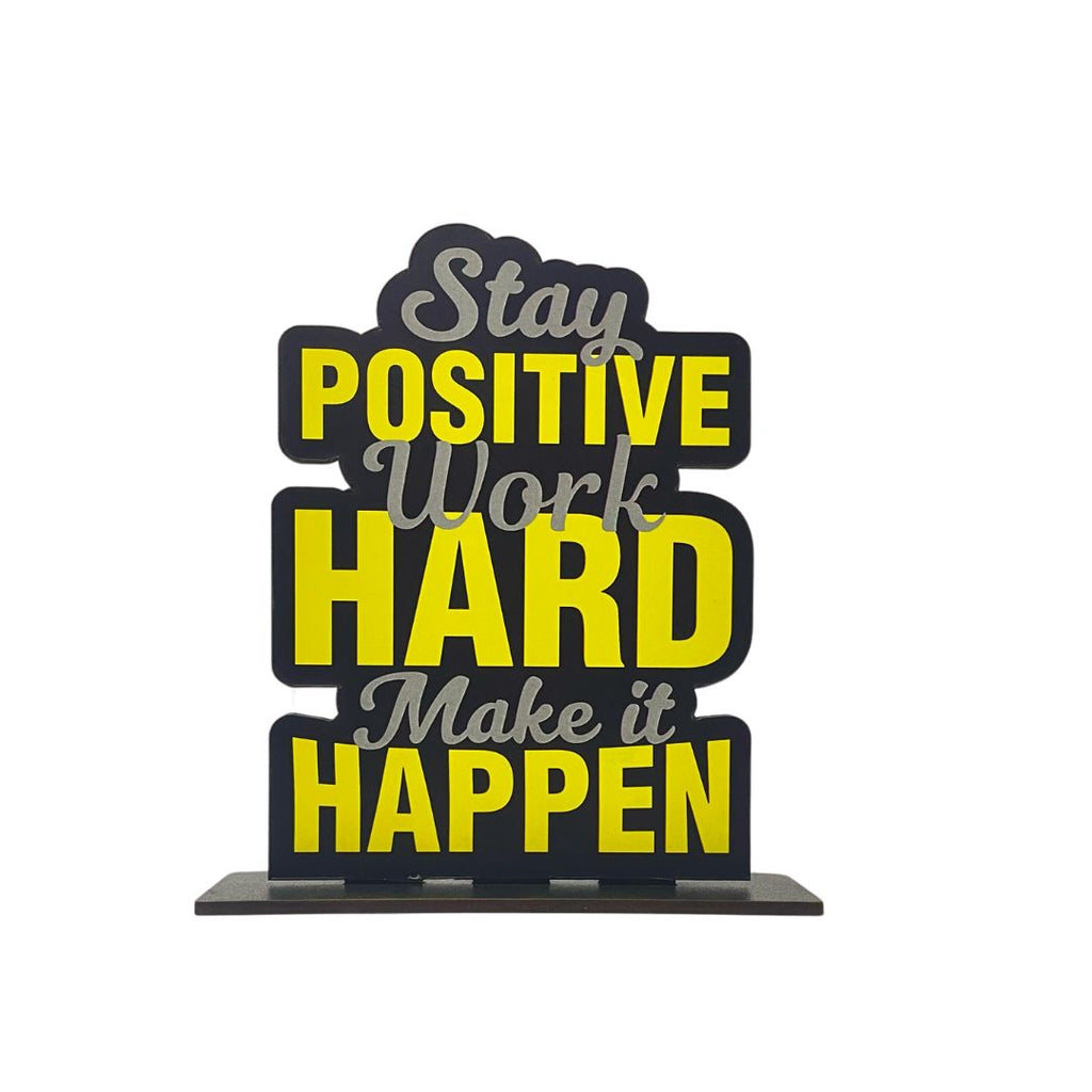 Self-Motivation Tabletop Decor