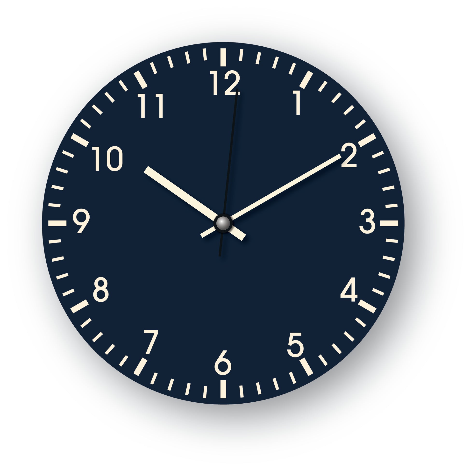 Customised Blue color Wall Clock