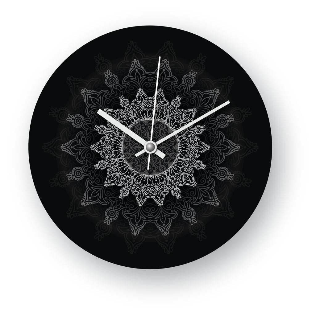 Mandala Design Wall Clock