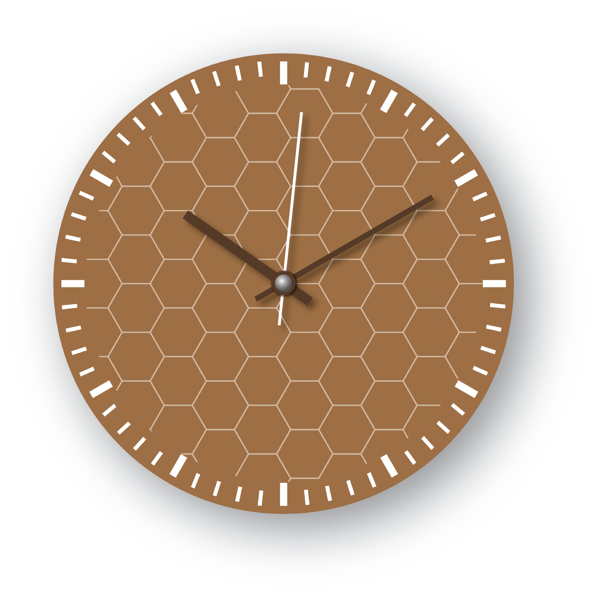 Hexagonal Wall Clock