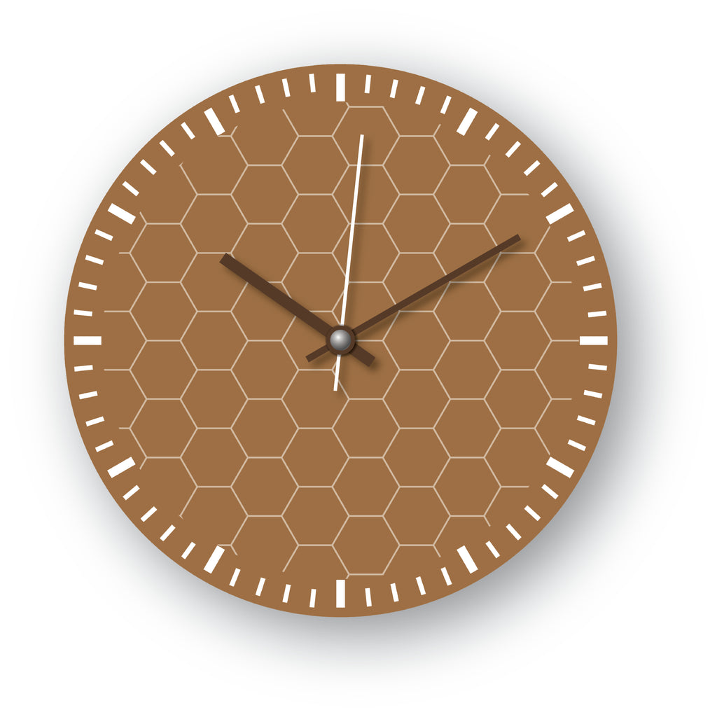 Hexagonal Wall Clock