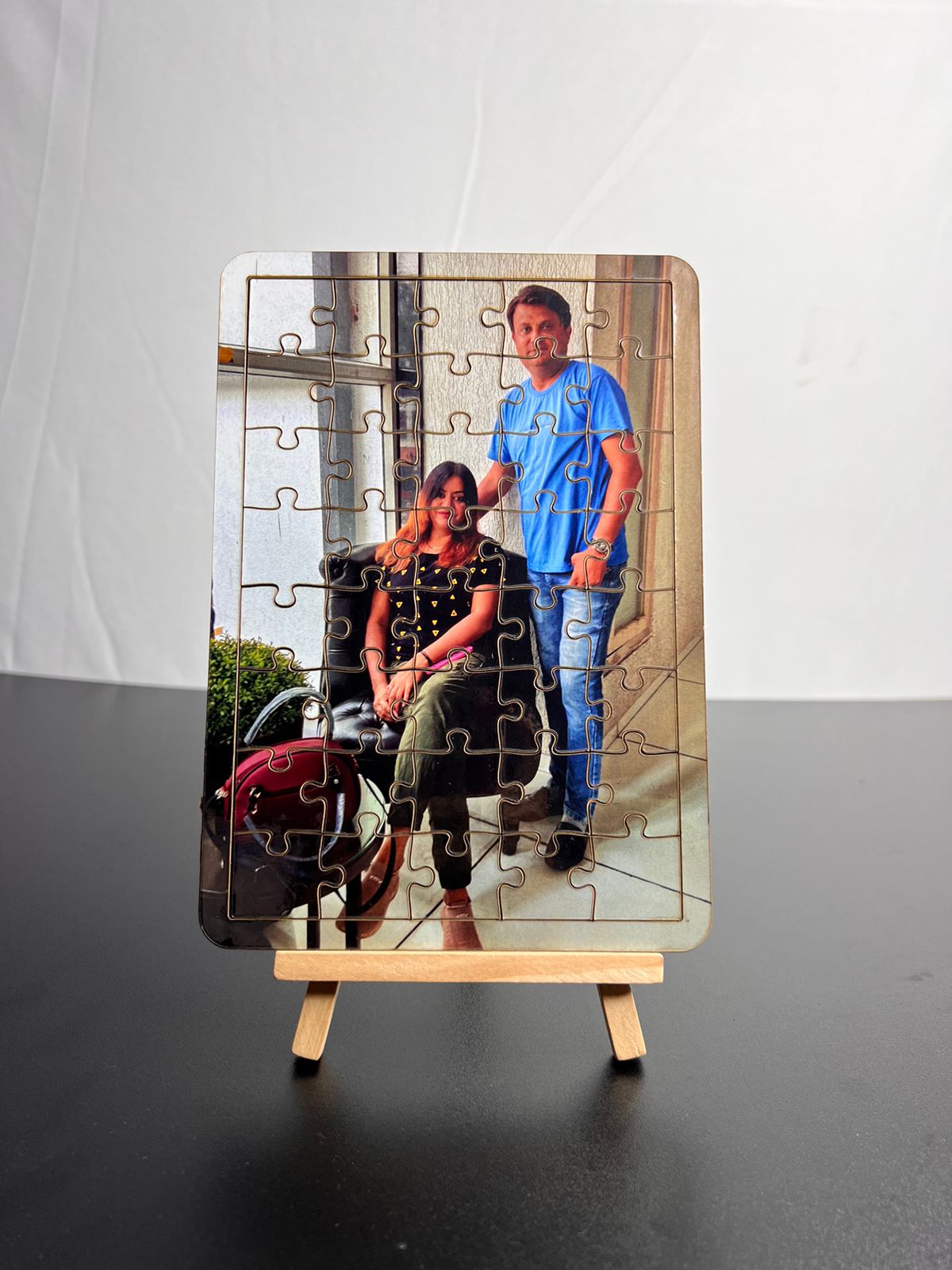 Customized MDF Couple Puzzle – A Romantic Personalized Gift