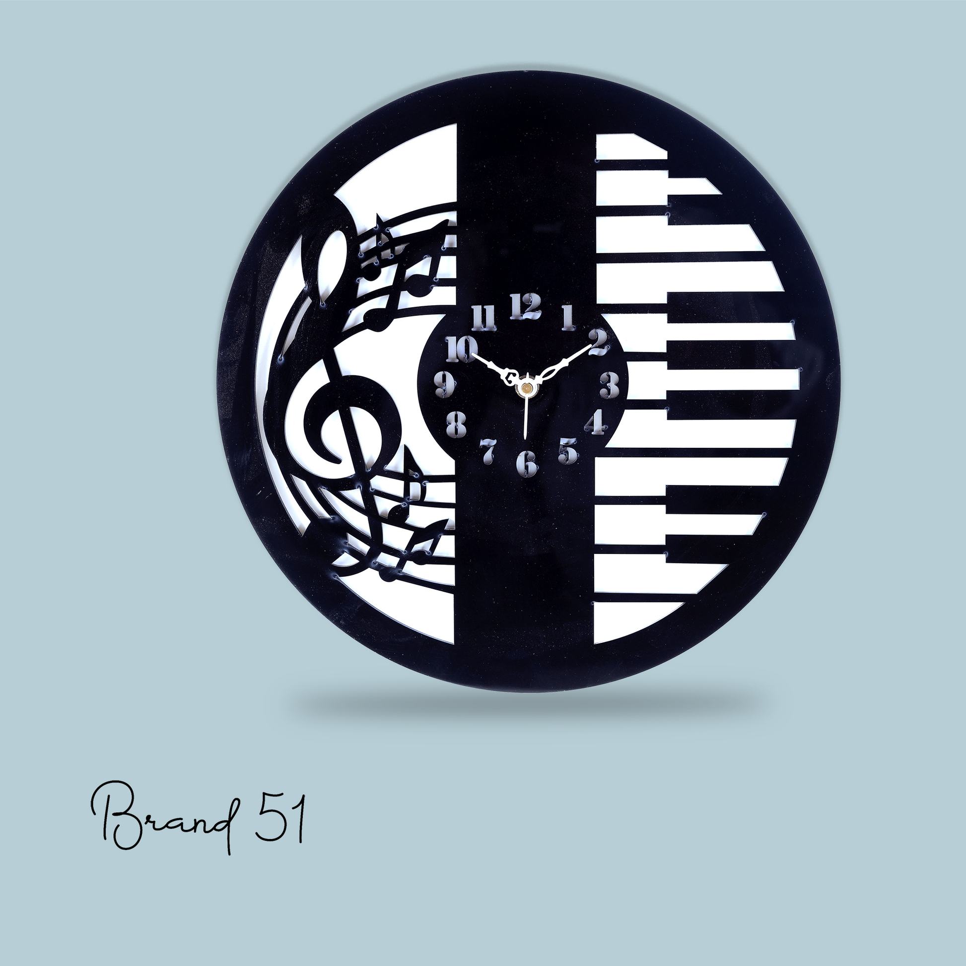 Music Design Wall Clock – A Symphony of Style & Time