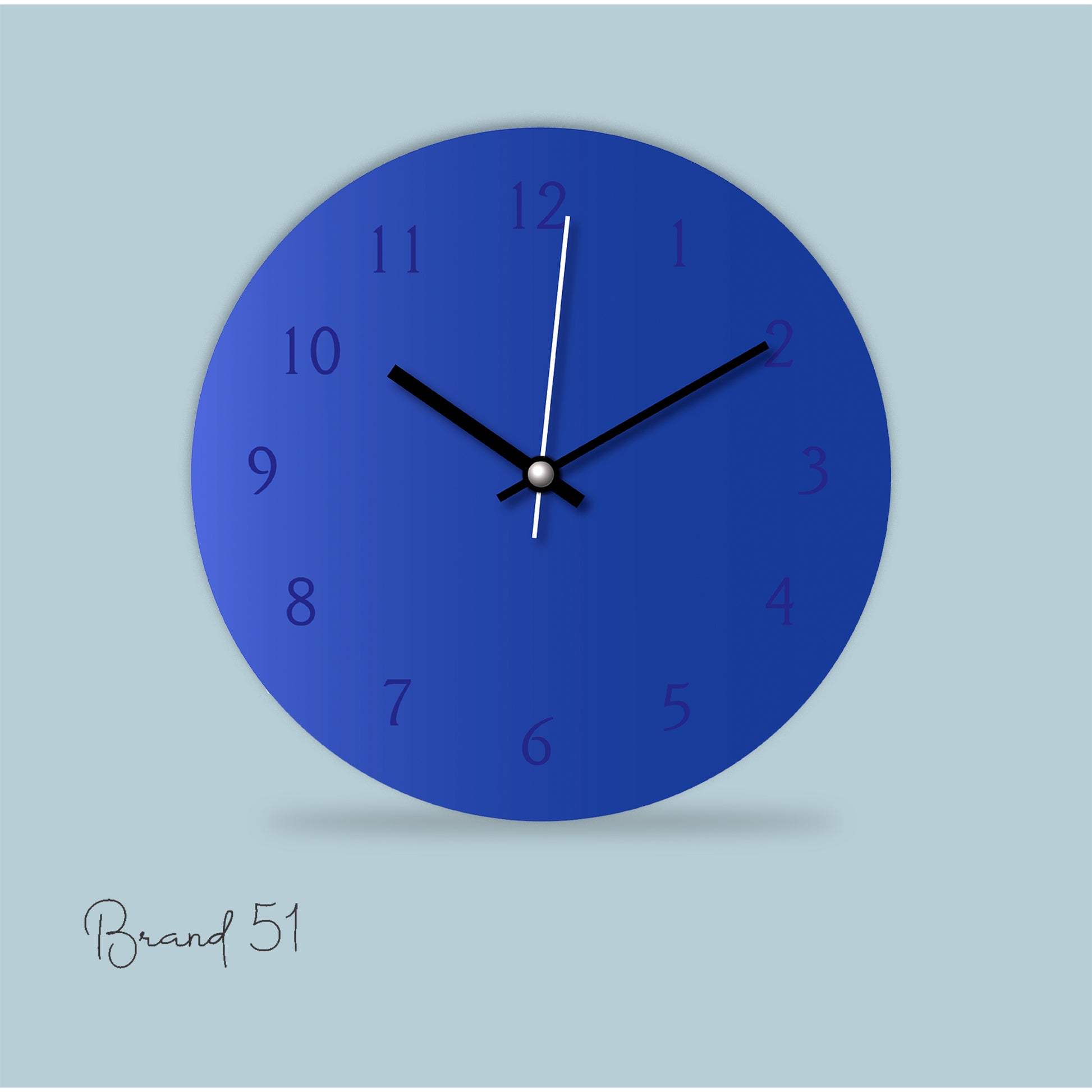 Customised Colored Wall clock