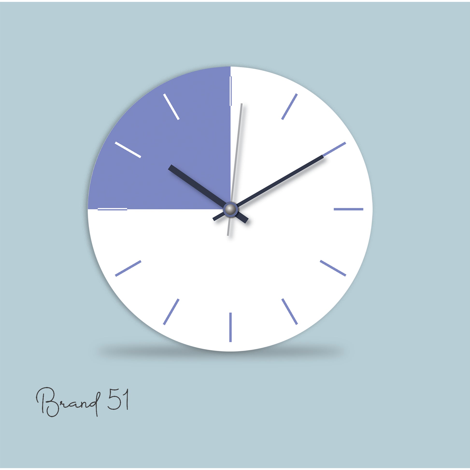 Simple Modern Wall Clock