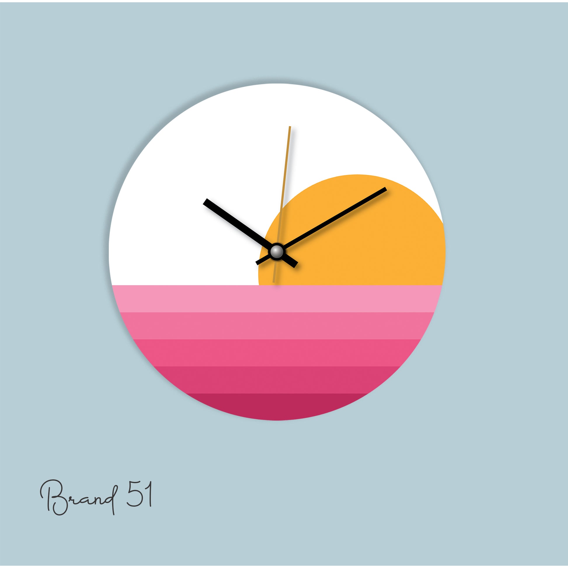 Sun Design Wall Clock – Radiate Positivity & Elegance