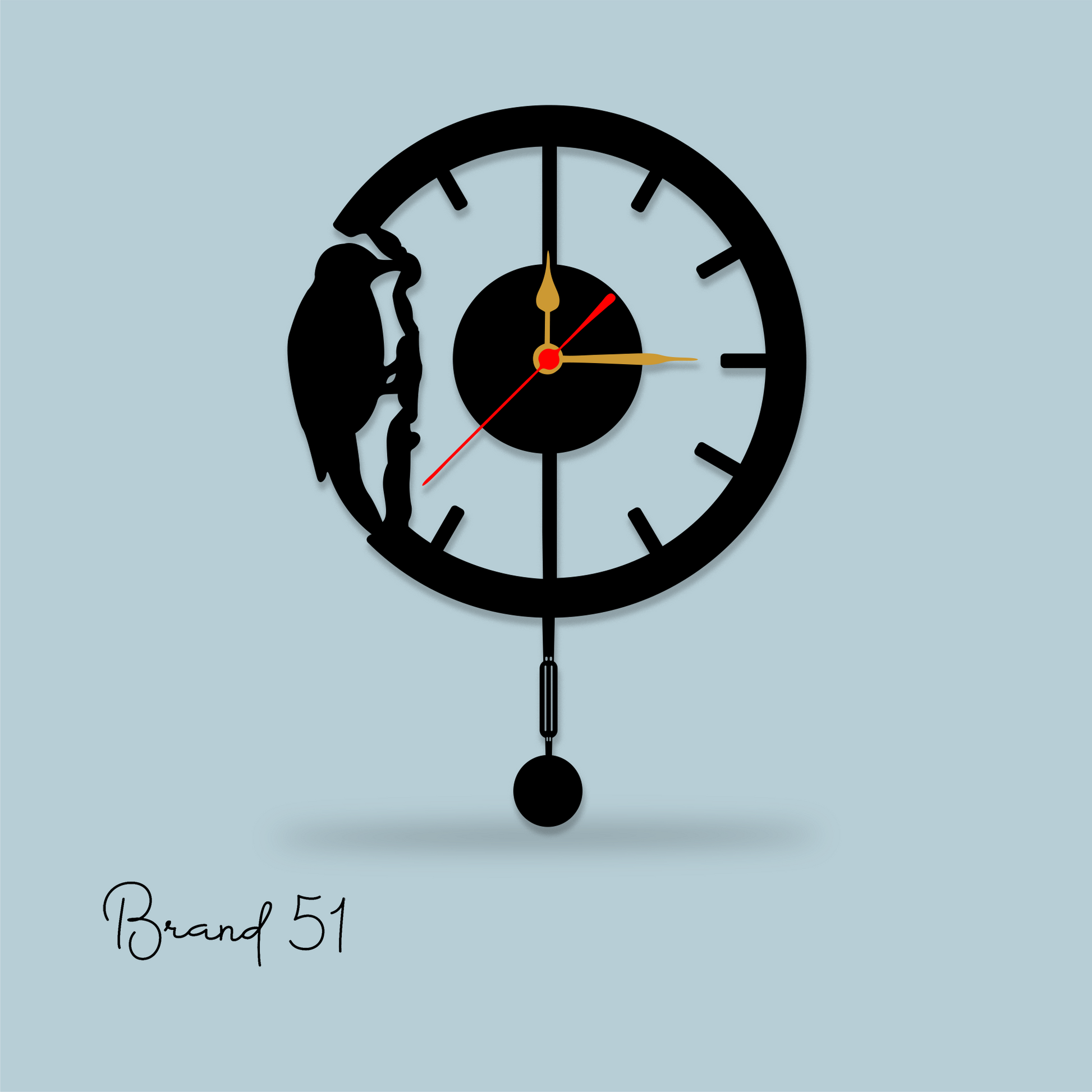 Acrylic Stylish Wall Clock