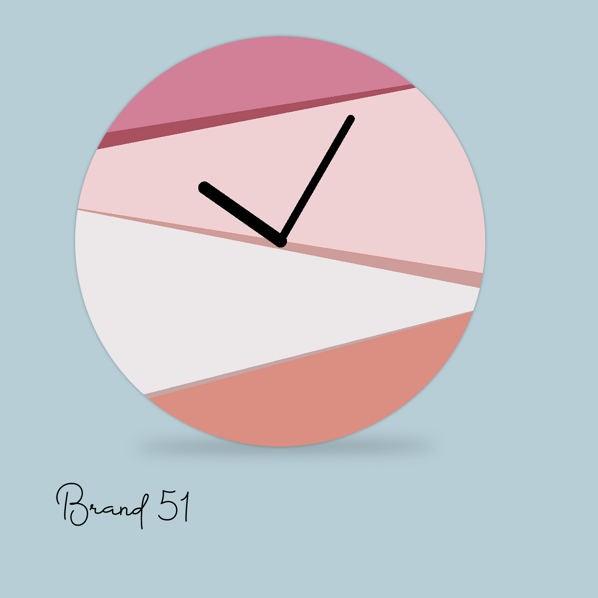 Soft Pastel Wall Clock – Serenity Meets Style