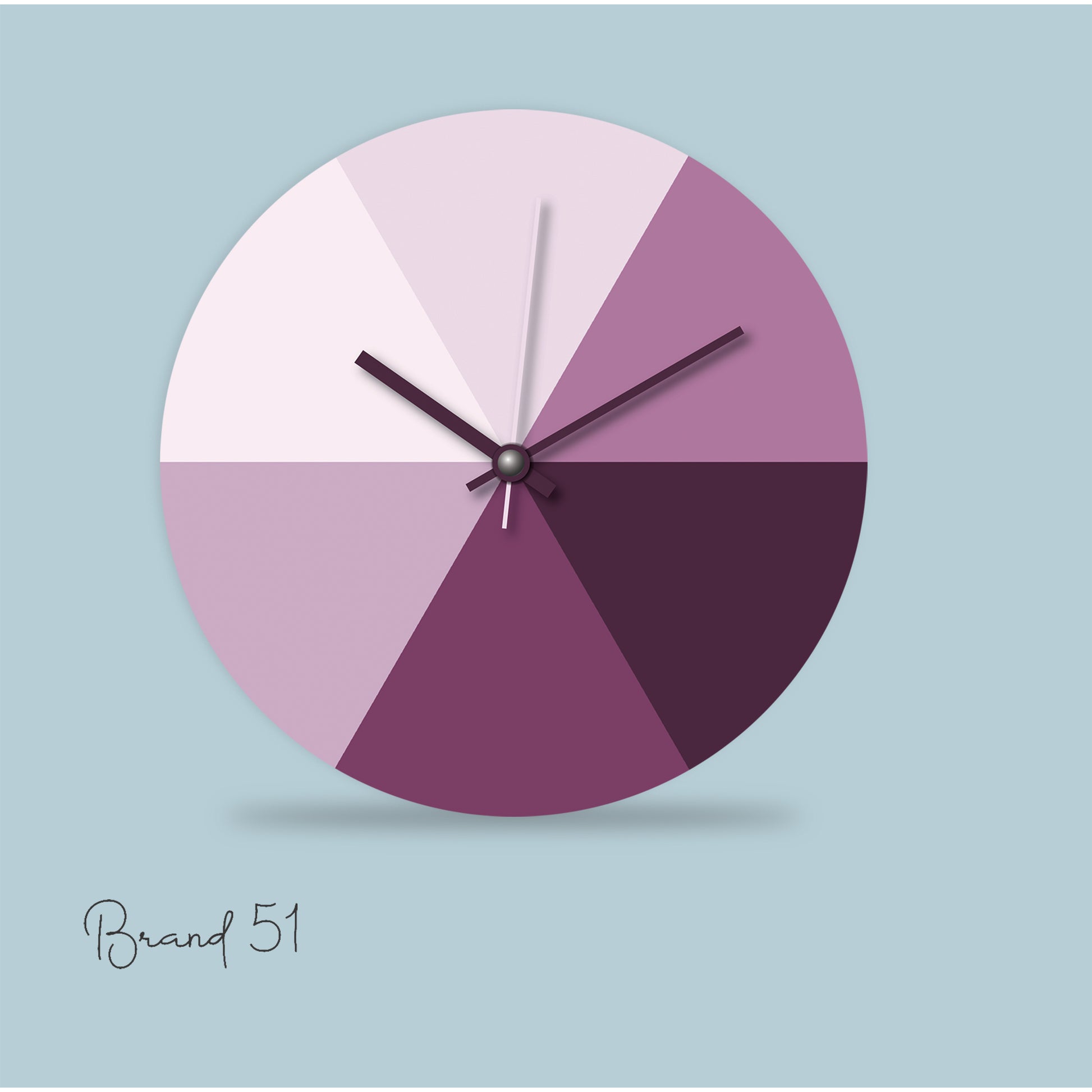 Different Shades of Wall Clock