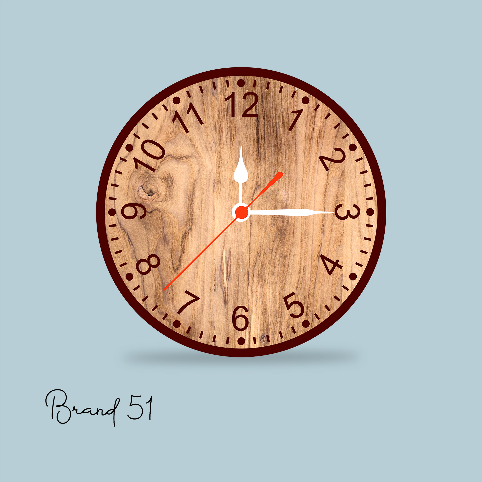 Wooden Wall Clock – Timeless Elegance in Natural Craftsmanship