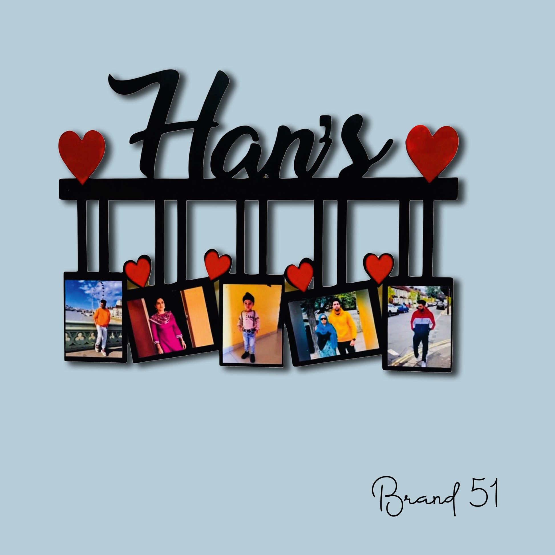 Name Hanging Photo Frame – A Unique Way to Display Memories