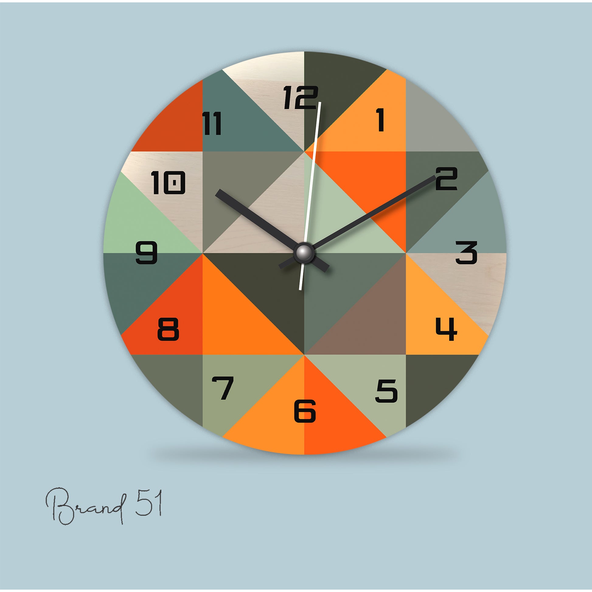 Grid Typical Wall Clock