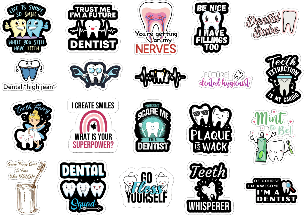 Good Things Come to Those Who Brush – DTF Sticker