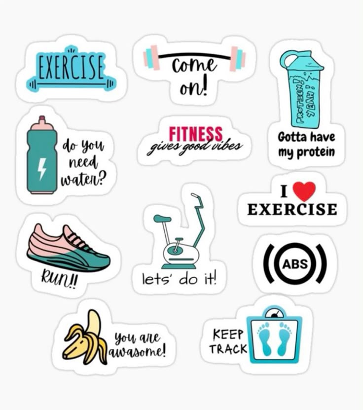 Gym - DTF Stickers