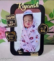 Customized Newborn Baby Photo Frame – A Precious Keepsake