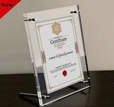 Customized Acrylic Certificates – A Premium Way to Honor Achievements