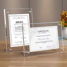 Customized Acrylic Certificates – A Premium Way to Honor Achievements