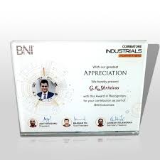 Customized Acrylic Certificates – A Premium Way to Honor Achievements