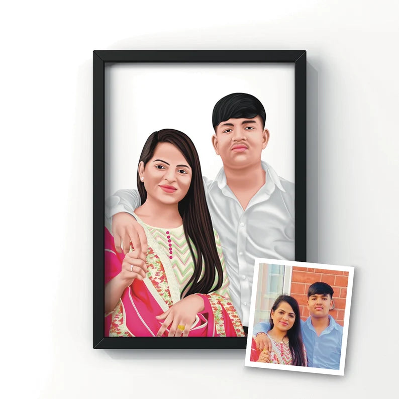 Personalized Caricature Wall Photo Frames