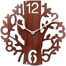 Leaf Branches Wall Clock