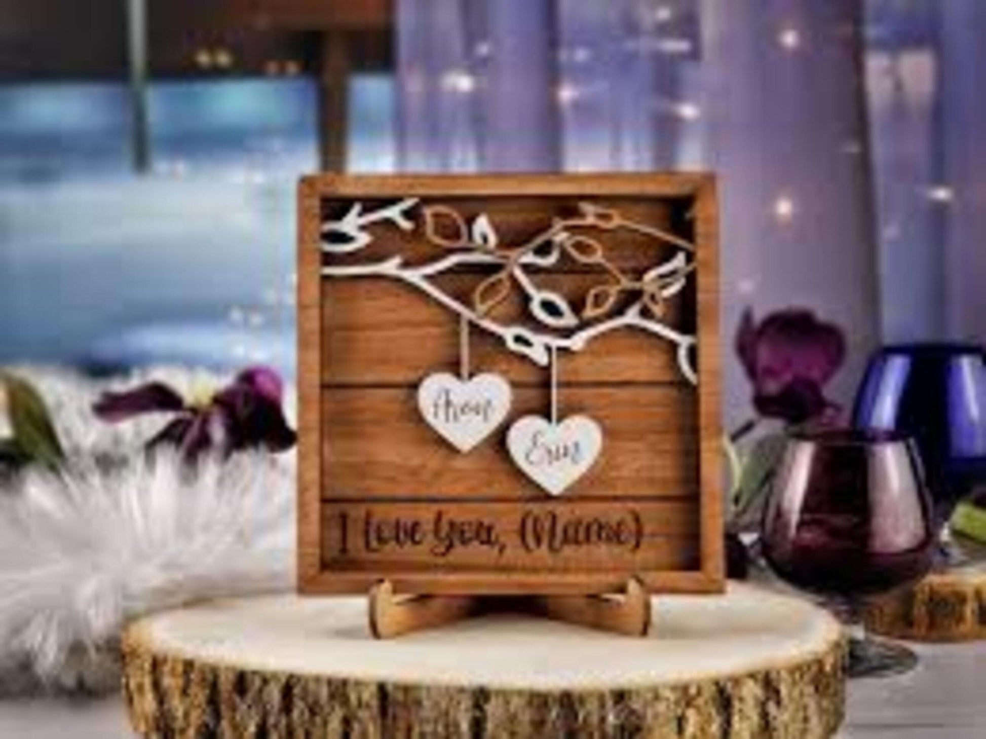 Personalized Couple Tabletop Frame – A Romantic Keepsake for Your Love