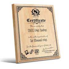 Customized MDF Certificates – A Timeless Way to Recognize Achievements