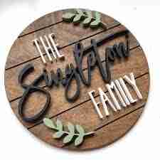 Customized Door Plate with Name – Personalized Nameplates for Home & Office