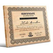 Customized MDF Certificates – A Timeless Way to Recognize Achievements